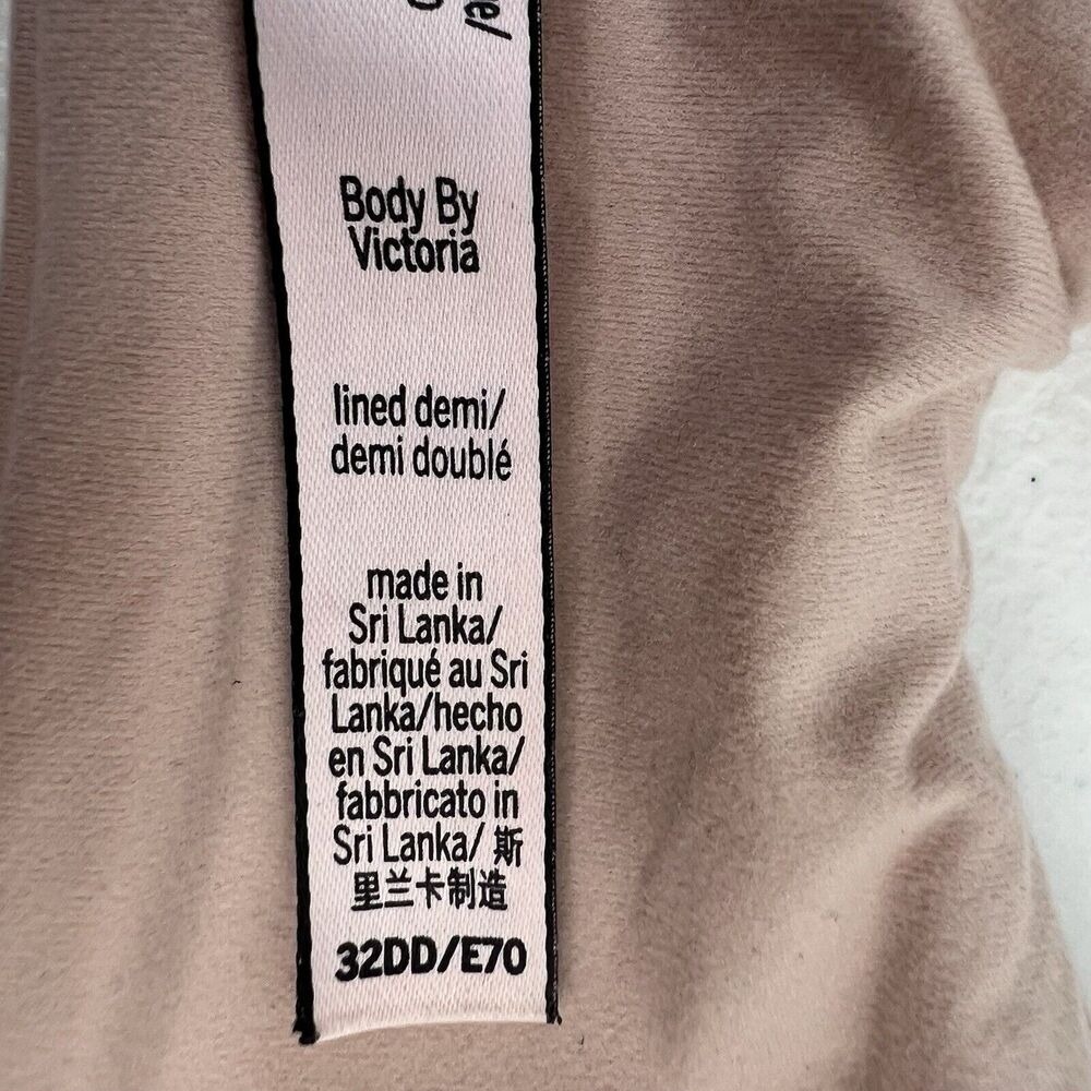 Body By Victoria's Secret Size 32DD Bra Lined Demi Coverage Underwired Multiway - Picture 15 of 16